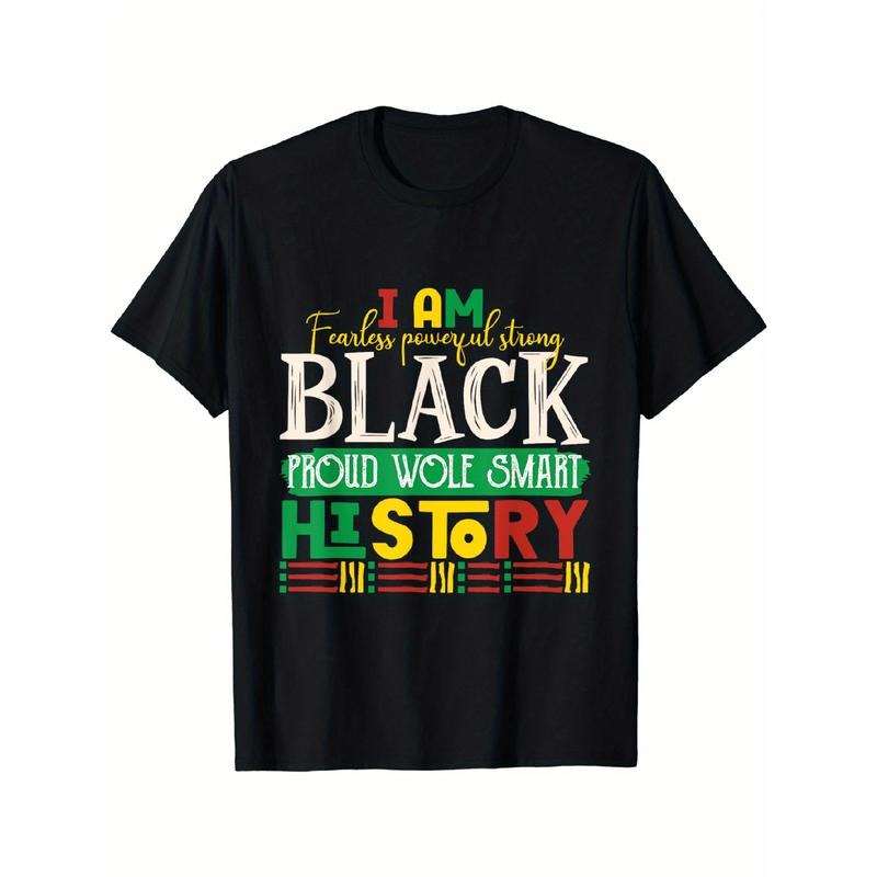 Men'WB shield Black History African American Pride T-Shirt