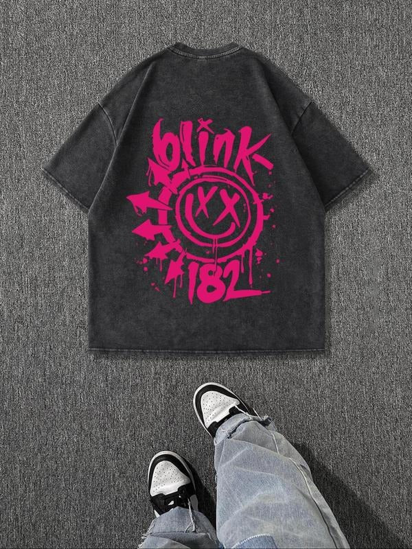 Men'WB shield Blank Graphic Print Round Neck Tee, Regular Fit Casual Short Sleeve T-shirt, Men'WB shield Summer Top for...