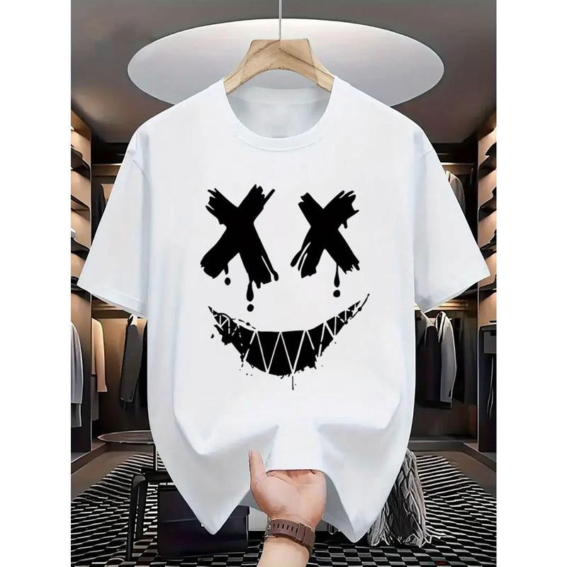 Men'WB shield Casual Printed T-Shirt