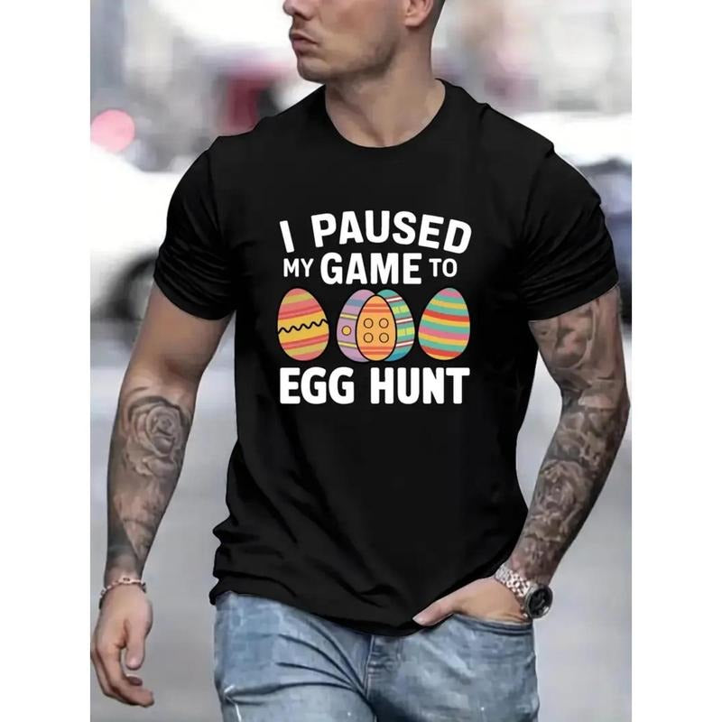 Men'WB shield Easter Egg Hunt Graphic T-Shirt