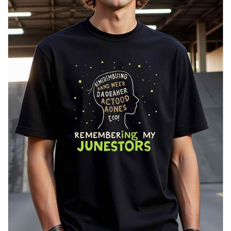 Men'WB shield Juneteenth Freedom Celebration T-Shirt - 100% Cotton 180g Crew Neck Short Sleeve, Regular Fit Casual...