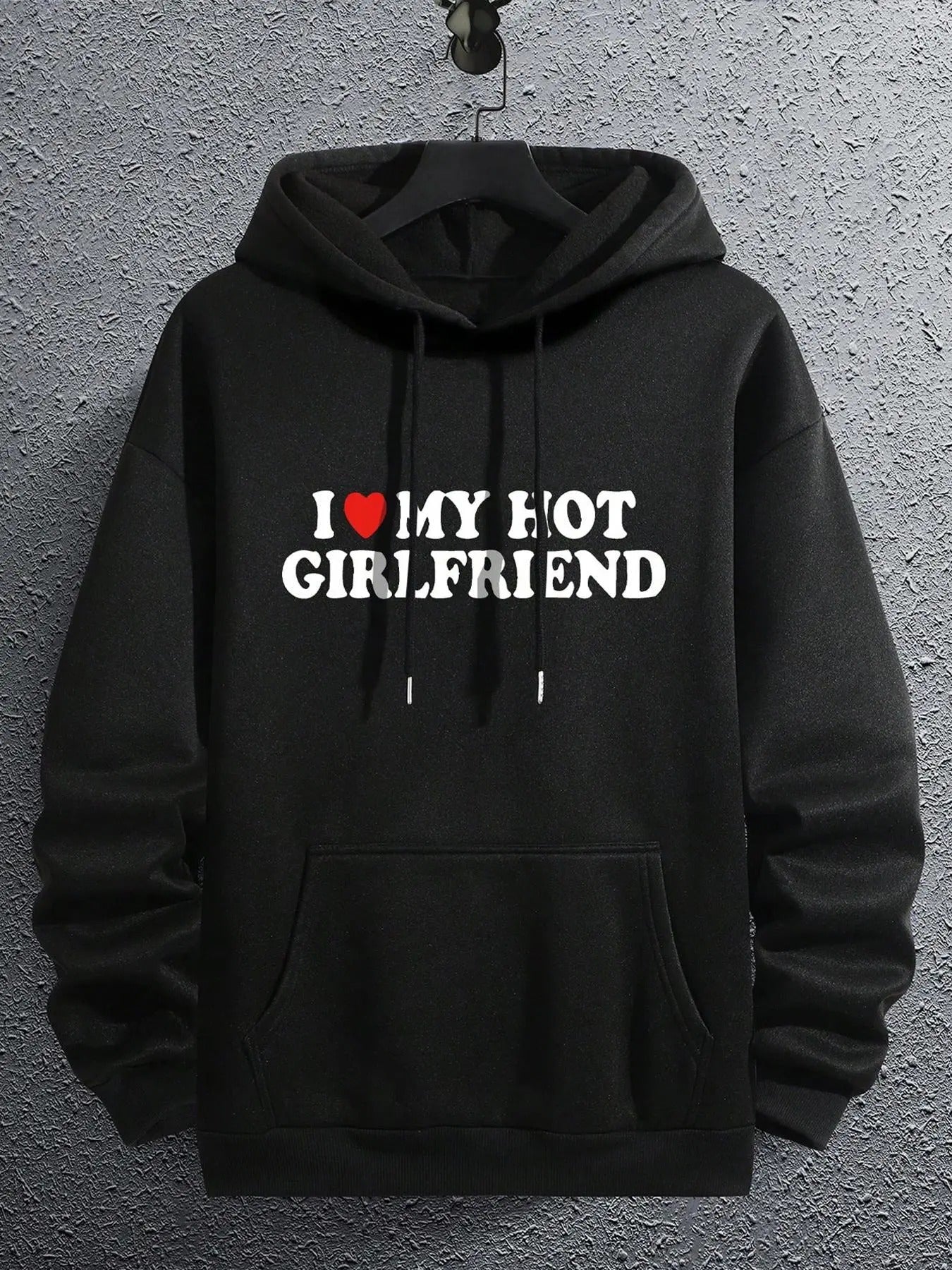 Men'WB shield Letter Print Drop Shoulder TNF Lined Hoodie, Fashion Casual Regular Fit Drawstring Pocket Hooded Sweatshirt...