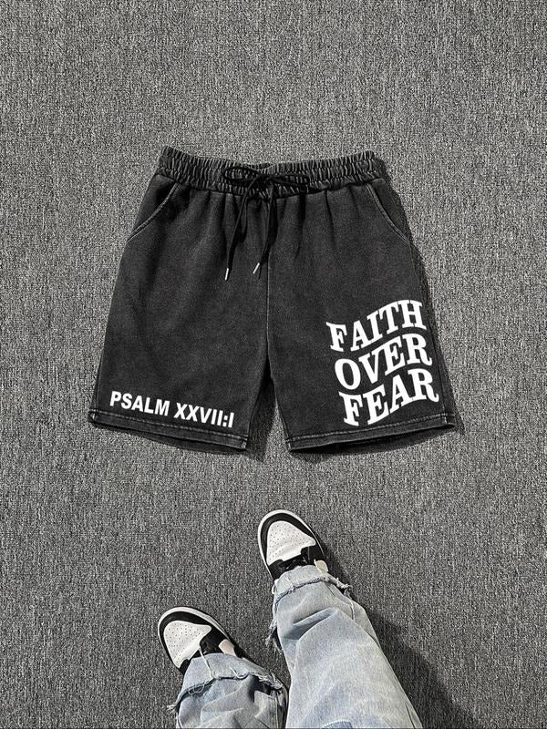 Men'WB shield Letter Print Graphic Shorts, Regular Fit Casual Fashion Comfy Shorts for Summer, Men'WB shield Bottoms for...