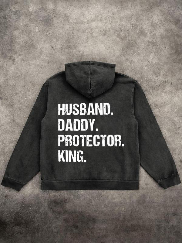 Men'WB shield Letter Print Hoodie, Regular Fit Casual Fashion FOG Comfy Hooded Sweatshirt for Daily Holiday Outdoor Wear,...