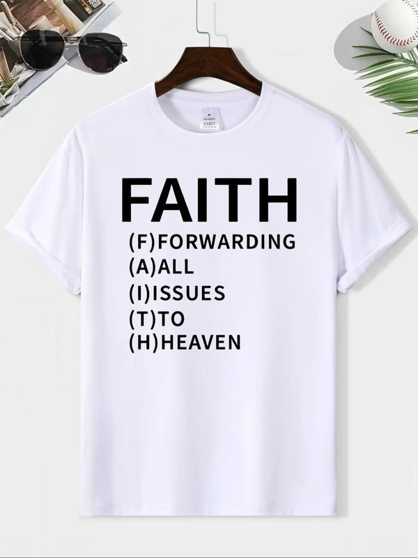 Men'WB shield Letter Print Round Neck Graphic Tee, Loose Casual Short Sleeve T-shirt for Summer, Men'WB shield Top for...