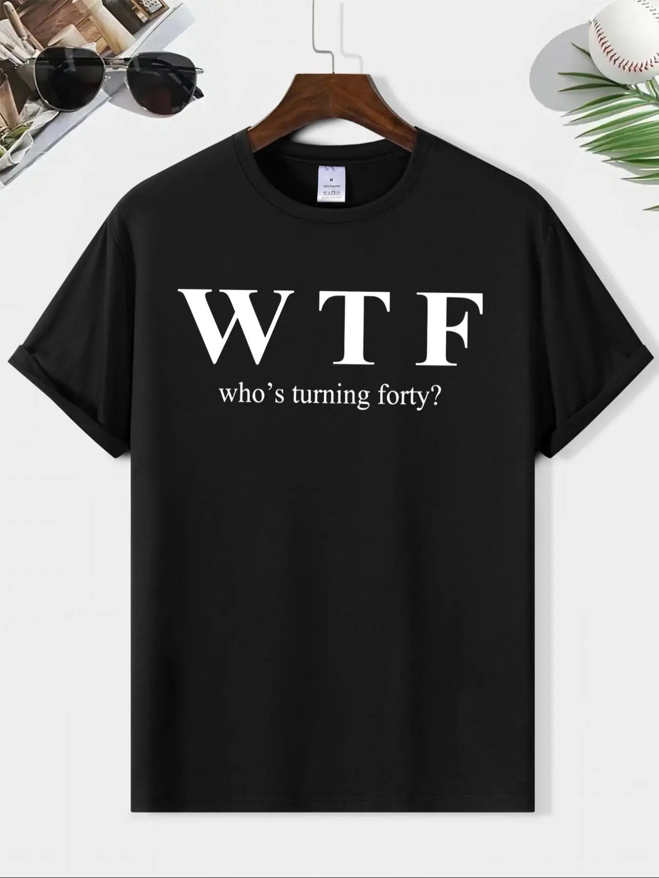 Men'WB shield Letter Print Round Neck Graphic Tee, Vintage Trendy Casual Short Sleeve T-shirt for Daily Wear, Menswear...