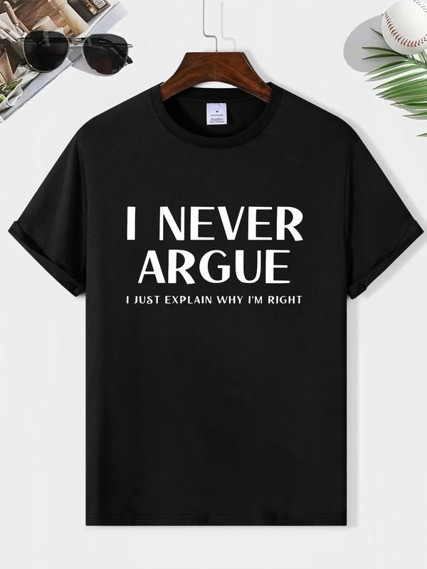 Men'WB shield Letter Print Round Neck Tee, Casual Summer Menswear, Crewneck Shortsleeve Tshirt for Summer, School Outfits...