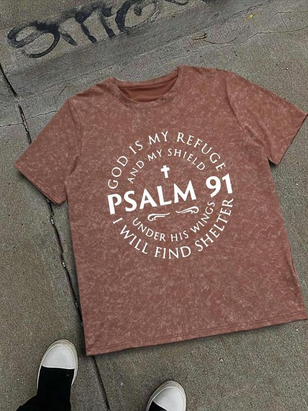 Men'WB shield Letter Print Round Neck Tee, Regular Fit Casual Short Sleeve Crew Neck T-shirt for Summer, Fashion Men'WB...