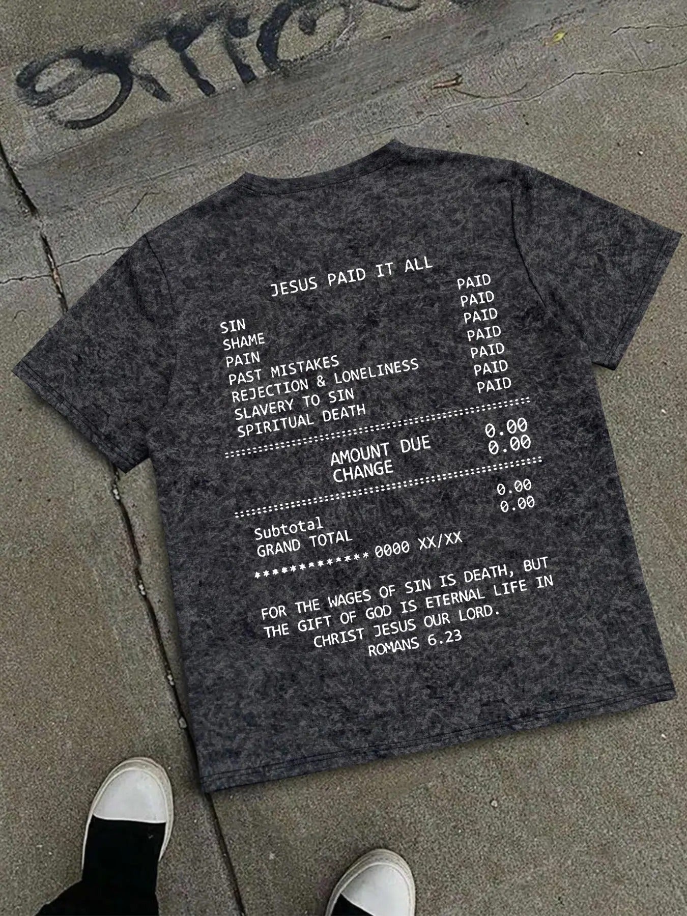 Men'WB shield Letter Print Round Neck Tee, Regular Fit Casual Short Sleeve Crew Neck T-shirt for Summer, Fashion Men'WB...