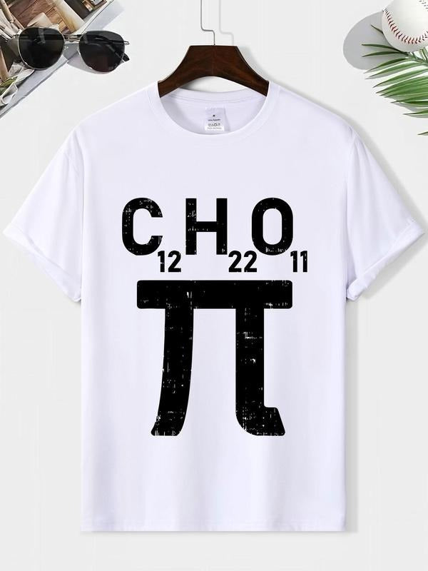 Men'WB shield Letter Print Short Sleeve T-shirt, Casual Round Neck Tee for Daily Wear, Men'WB shield TNF for Summer...