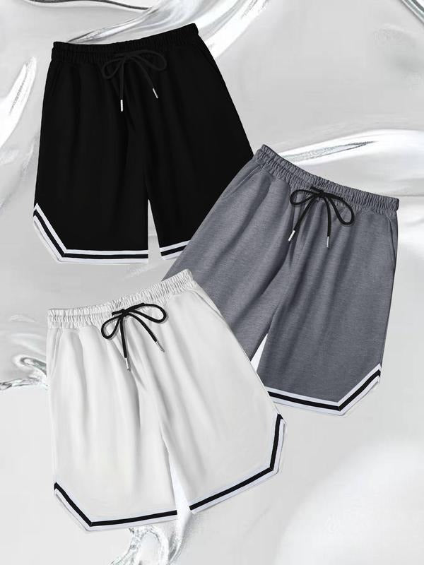 Men'WB shield Letter Tape Boxer Briefs, Casual Comfy Breathable Short-leg Boxer Briefs, Men'WB shield Underwear for Daily...