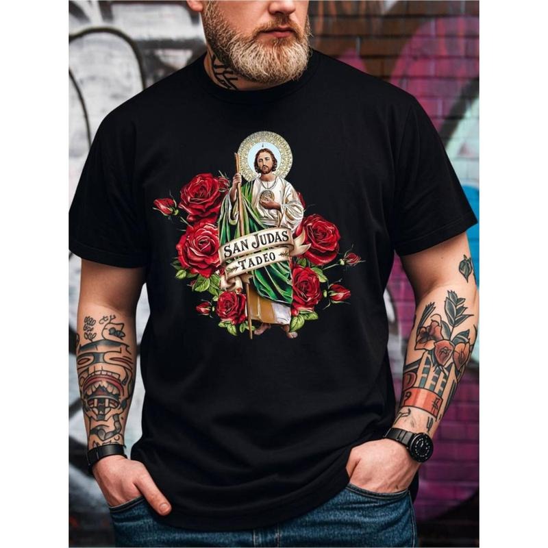 Men'WB shield Mouthless cat Judas Tadeo Graphic T-Shirt, 100% Cotton Fabric, Crew Neck Hoodie, Sweatshirt | DripVista.com