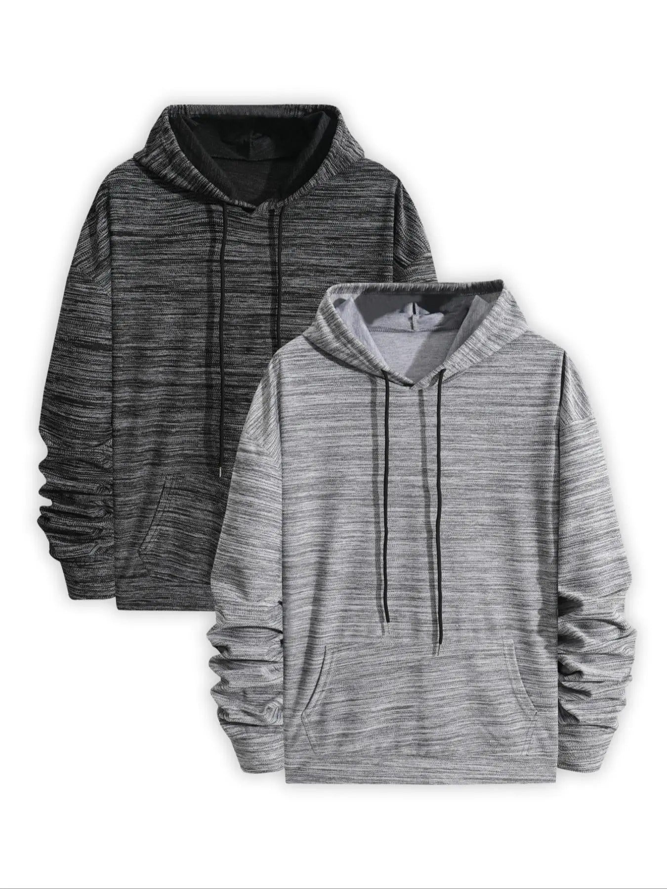 Men'WB shield Plain Drawstring Hoodie, Casual Long Sleeve Pocket Hooded Sweatshirt for Fall & Winter, Fashion Men'WB...