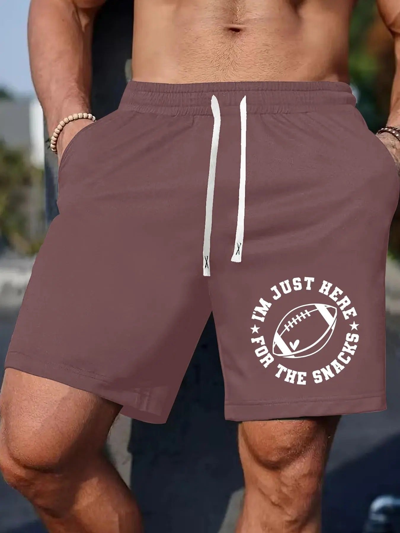 Men'WB shield Regular Fit Letter & Rugby Print Boxer Briefs, Casual Comfy Breathable Shorts for Daily Wear, Menswear for...