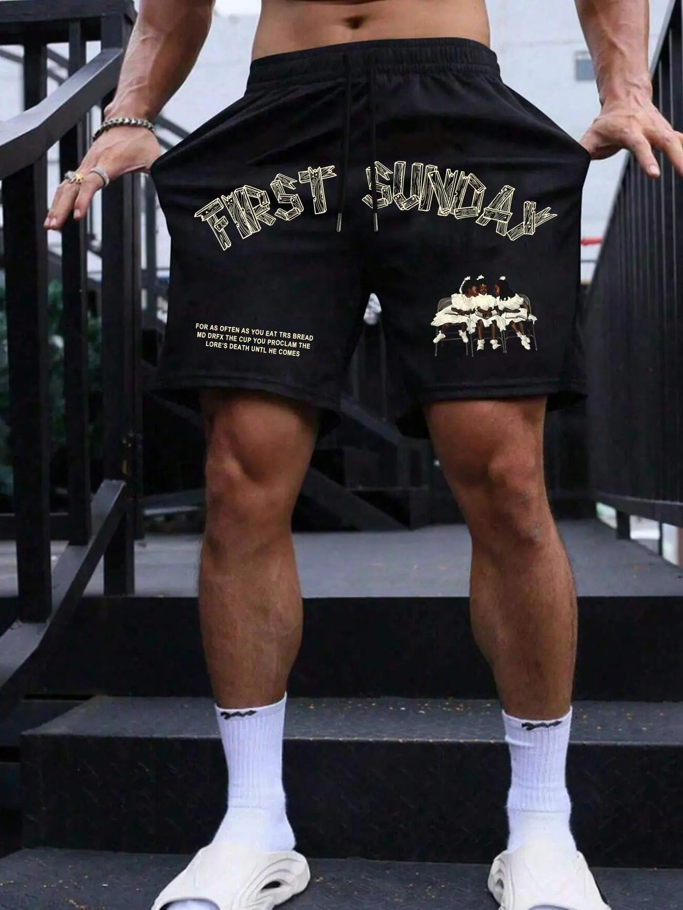 Men'WB shield Regular Fit Letter Print Shorts, Casual Comfy Breathable Shorts for Summer, Men'WB shield Bottoms for Daily...