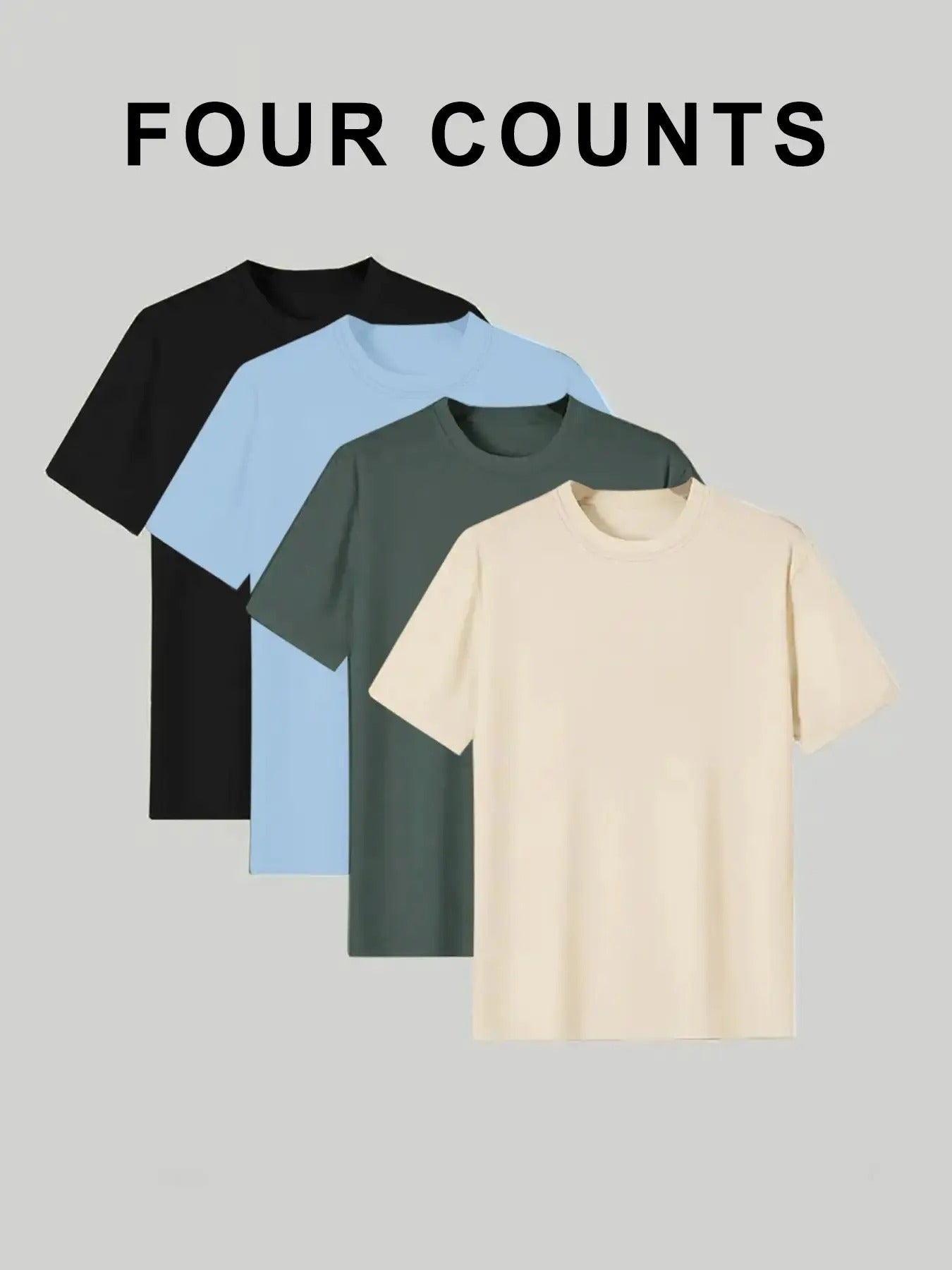 Men'WB shield Round Neck Plain Tee, Regular Fit Fashion Casual Streetwear Short Sleeve T-shirt for Summer, Men'WB shield...