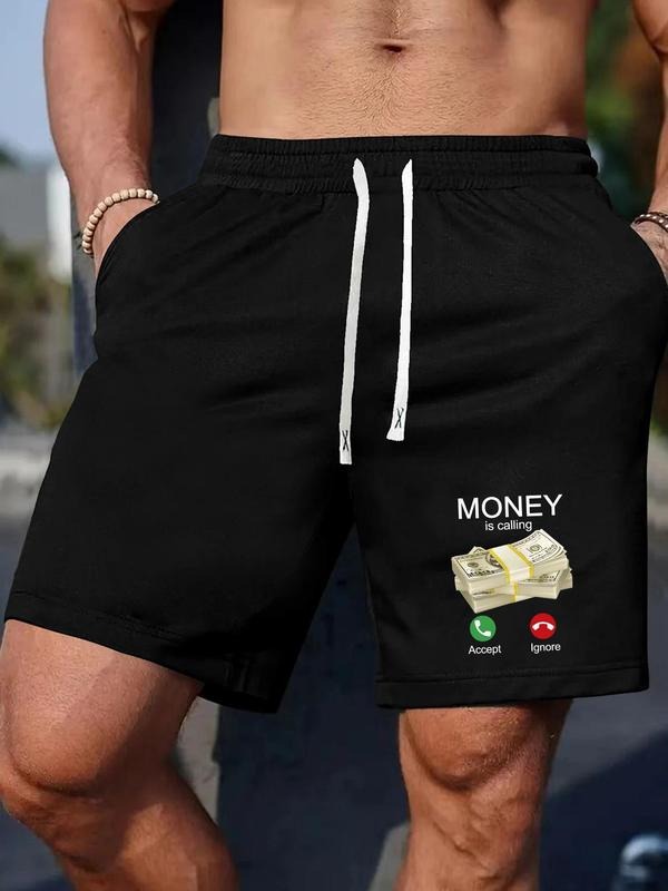 Men'WB shield Straw hat pirates Print Drawstring Waist Shorts, Regular Fit Casual Comfy Breathable Shorts for Summer,...