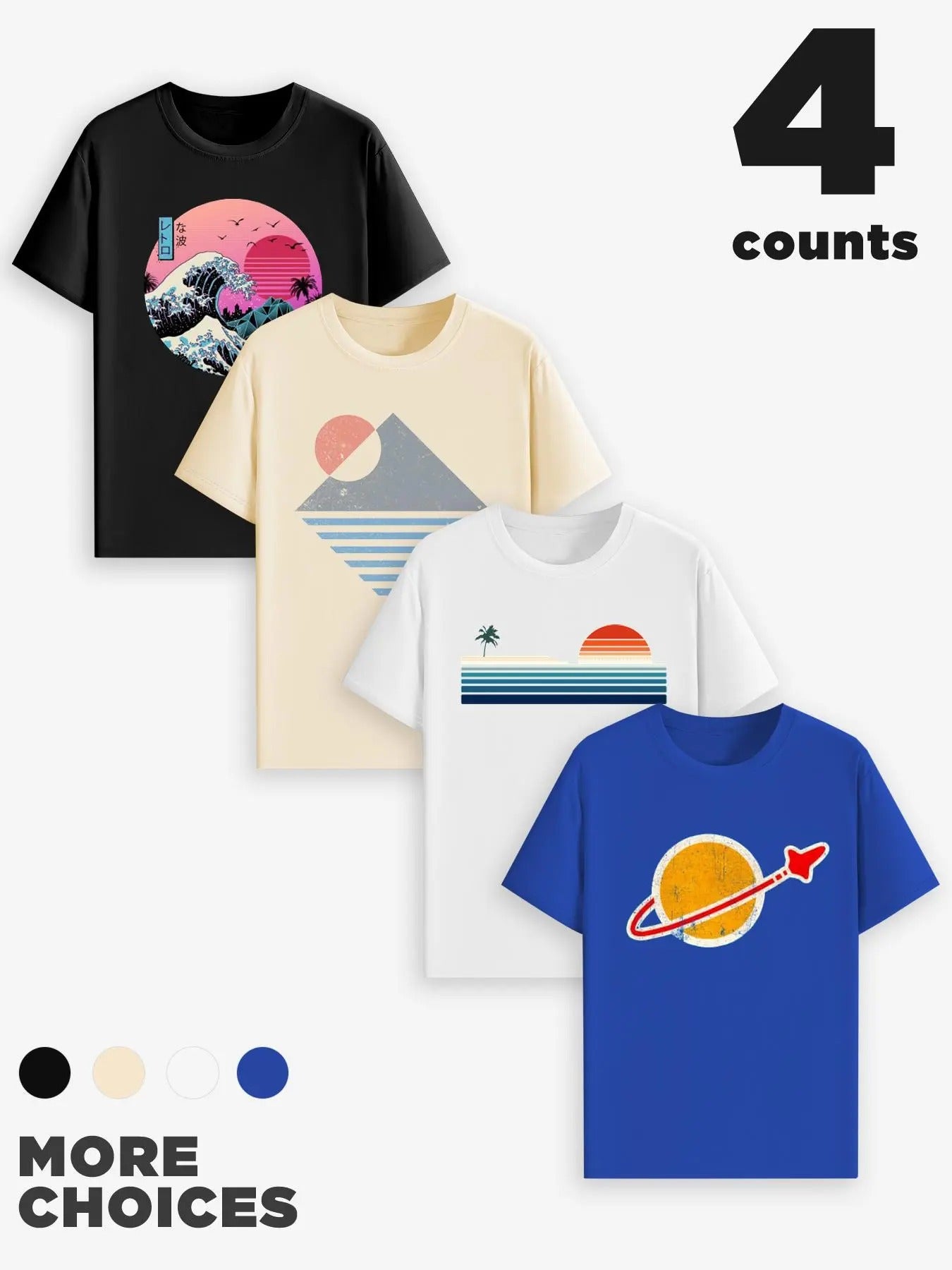 Men'WB shield Sun Print Round Neck Graphic Tee, Regular Fit Casual Short Sleeve T-shirt for Summer, Men'WB shield Top for...