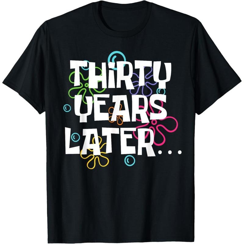 Men'WB shield Thirty Years Later Funny 30 Year Old 30th Birthday Party T-Shirt Hoodie, Sweatshirt | DripVista.com