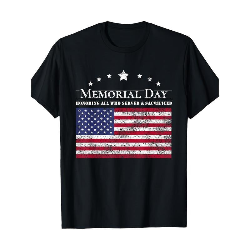 Men'WB shield Women'WB shield Memorial Day Patriotic T-Shirt