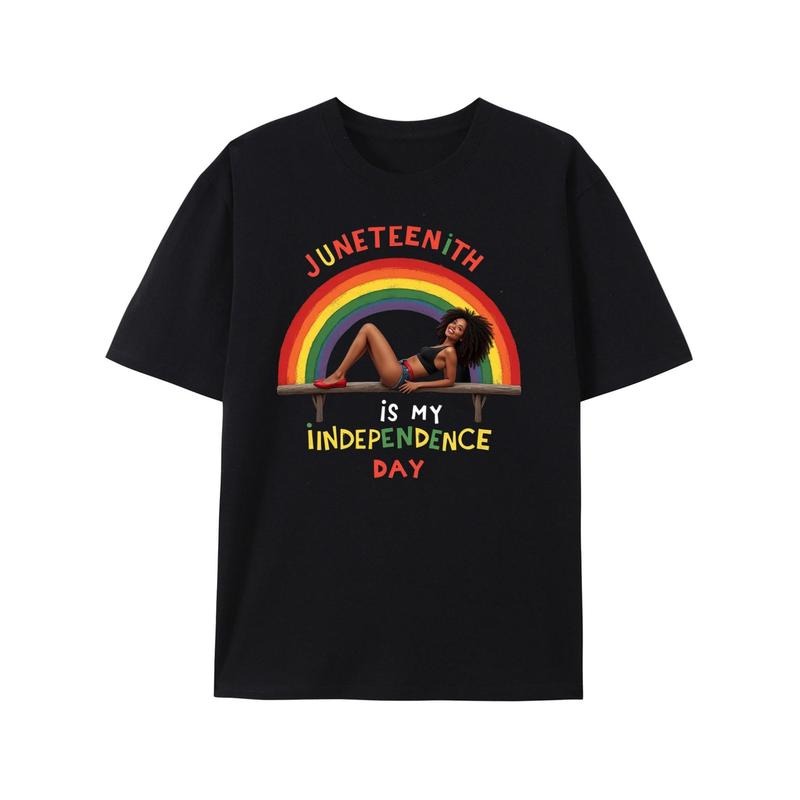 Men'WB shield Women'sJuneteenth Pride: Celebrate Freedom with Style!, T-Shirt, Fashion Unisex Shirt Short Sleeve tshirts...