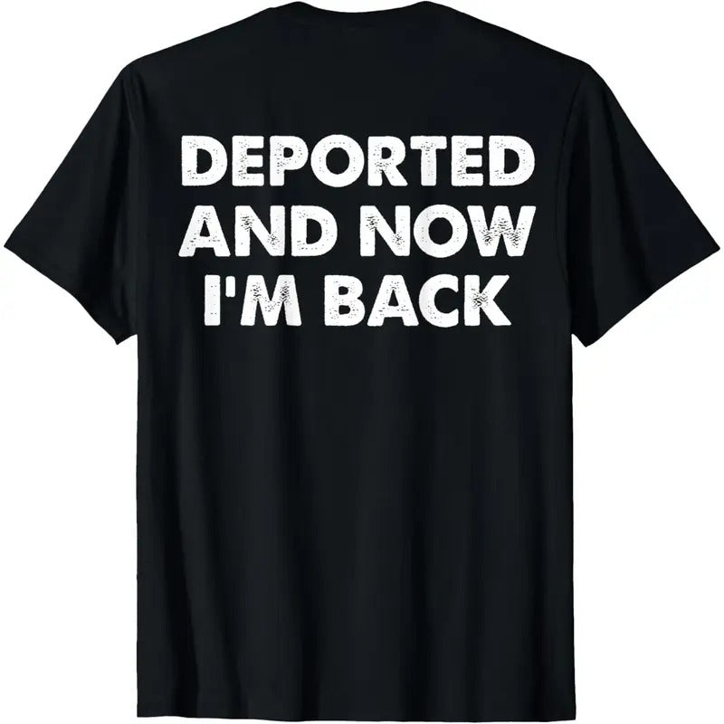 Men'WB shield (Pocket monsters back) Deported Gunpla brand now Swoosh'Bat brand back funny quote men women T-Shirt...