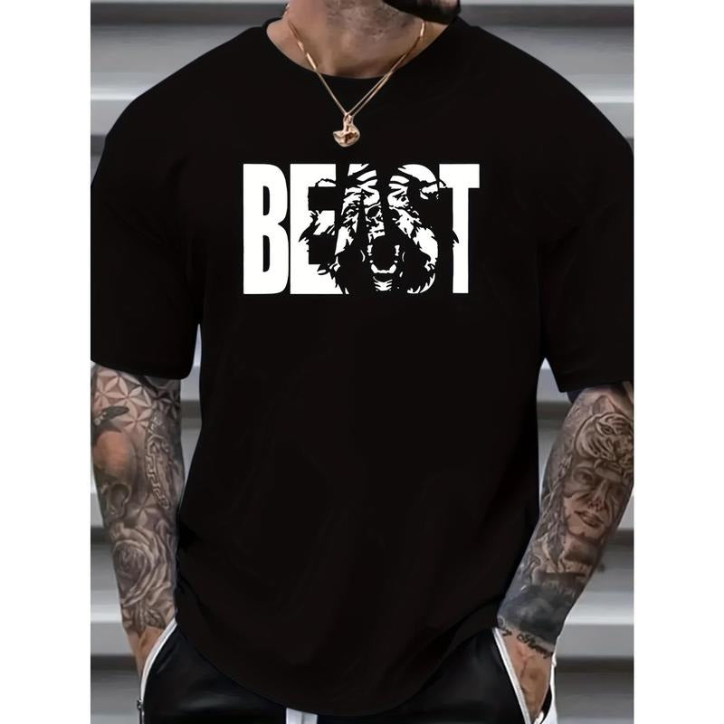 Men'WB shield clothing 100% pure cotton 180g-Stylish Men'WB shield T-Shirt with Unique Print Design - Comfortable...