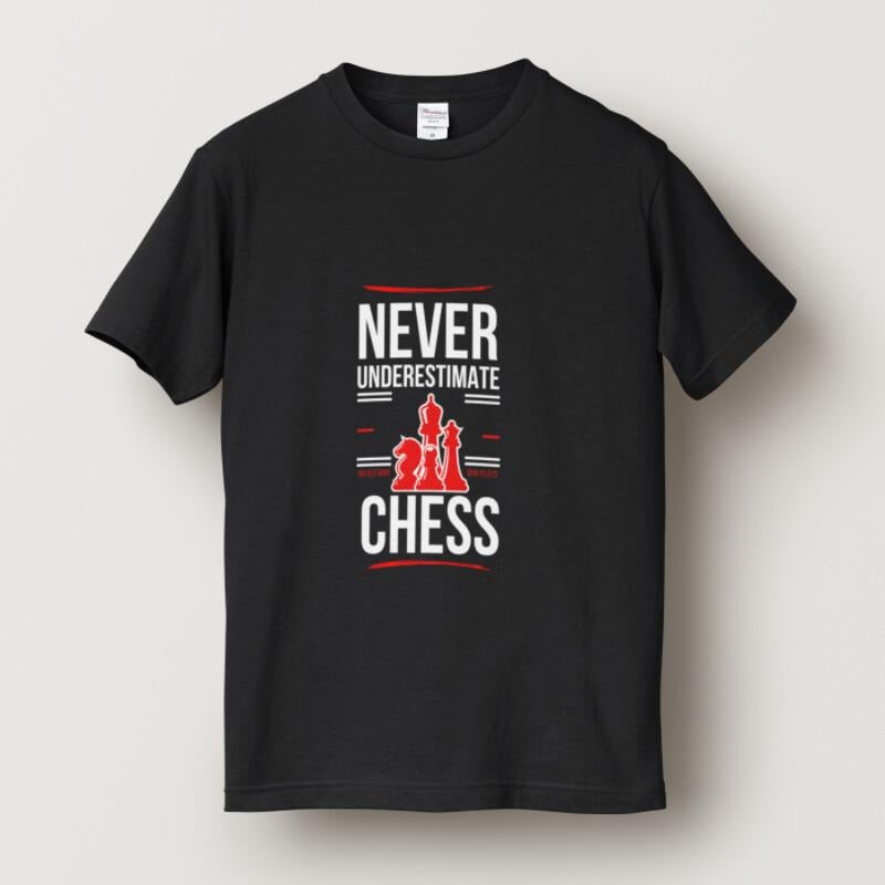 Men'WB shield graphic tees Fashionable Crew Neck T-Shirt - Comfortable Fit, Slight Stretch, PatternedPrint Chess Lover...