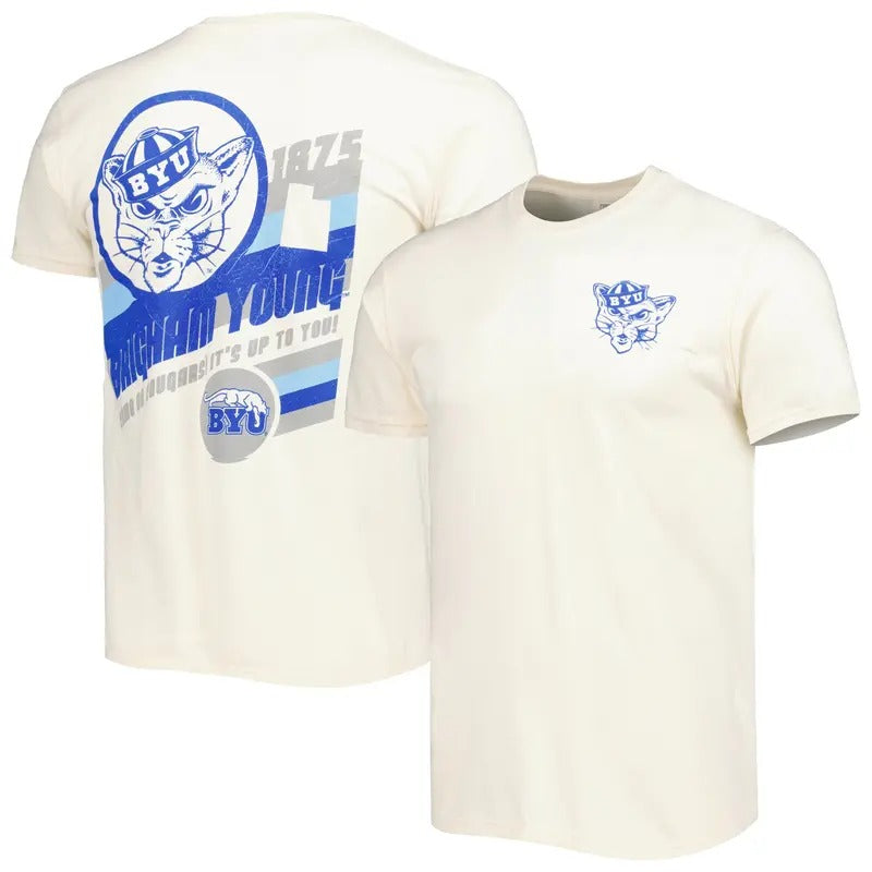 Men's BYU Cougars Vault Tee Top Classic Menswear Hoodie, Sweatshirt | DripVista.com