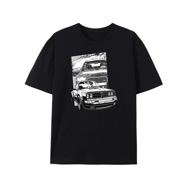 Men's Car Printed T-shirt made in usa Hoodie, Sweatshirt | DripVista.com