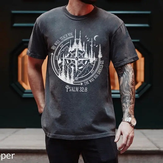 Men's Christian Shirt, Christian Graphic Tees, Christian Shirts for Men, Christian Apparel, Bible Verse Shirt, Faith Shirt, Camping  T-shirt, sweater and Hoodie