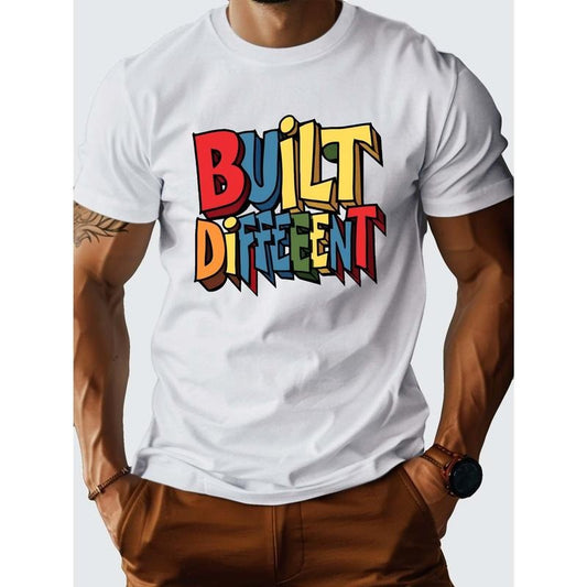 Men's Cotton T-Shirts - Soft, Breathable, Classic Fit, Relaxed Style, Premium Quality, Everyday Wear Made in USA