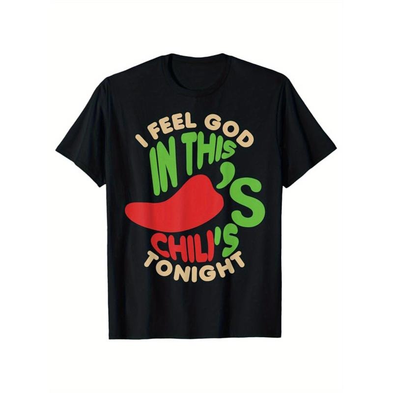 Men's Graphic Crew Neck T-Shirt