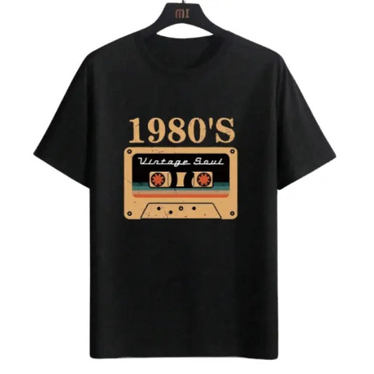 Men's Magnetic Tape Printed Short Sleeve T-Shirt Suitable For Summer Casual Wear Tshirt Cotton Unisex Graphic Tees, Crew Neck, Size S- 3XL, Menswear Top, Womenswear Top Underwear Streetwear Human Round Neck Crewneck Tropical