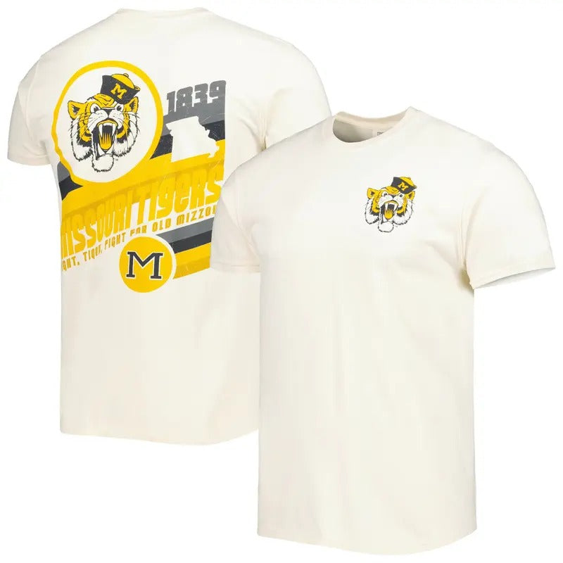 Men's Missouri Tigers Vault Tee Top Classic Menswear Hoodie, Sweatshirt | DripVista.com