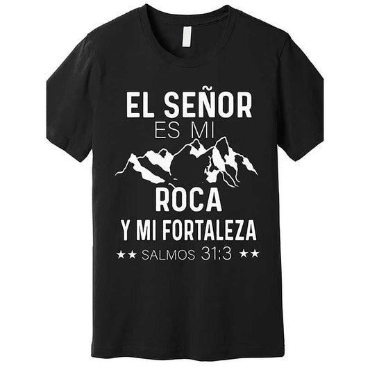 Men's Premium Cotton T-Shirt with Spanish Christian Scripture - Comfortable, Versatile & Stylish Short Sleeve Tee for Casual Wear & Outdoor Activities Made in USA