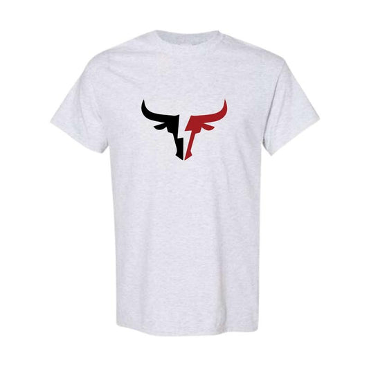 Men's Regular Fit Bull Print Round Neck Tee, Graphic T-shirts, Casual Short Sleeve Crew Neck T-shirt for Daily Wear, Men's Clothing Top for All Seasonsstyle{n002}2