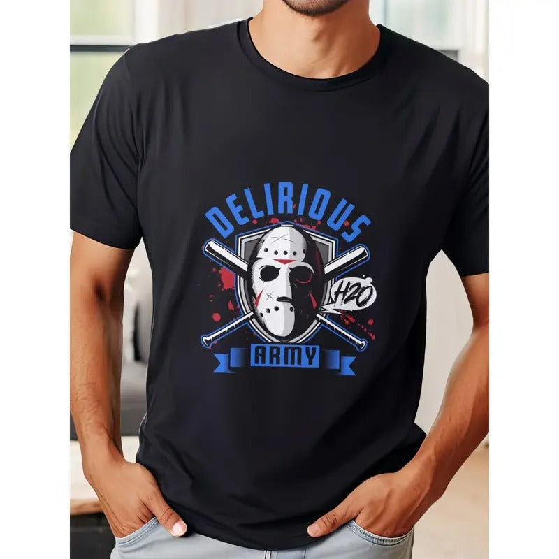 Men's Summer Short Sleeve T-Shirt Front Printing