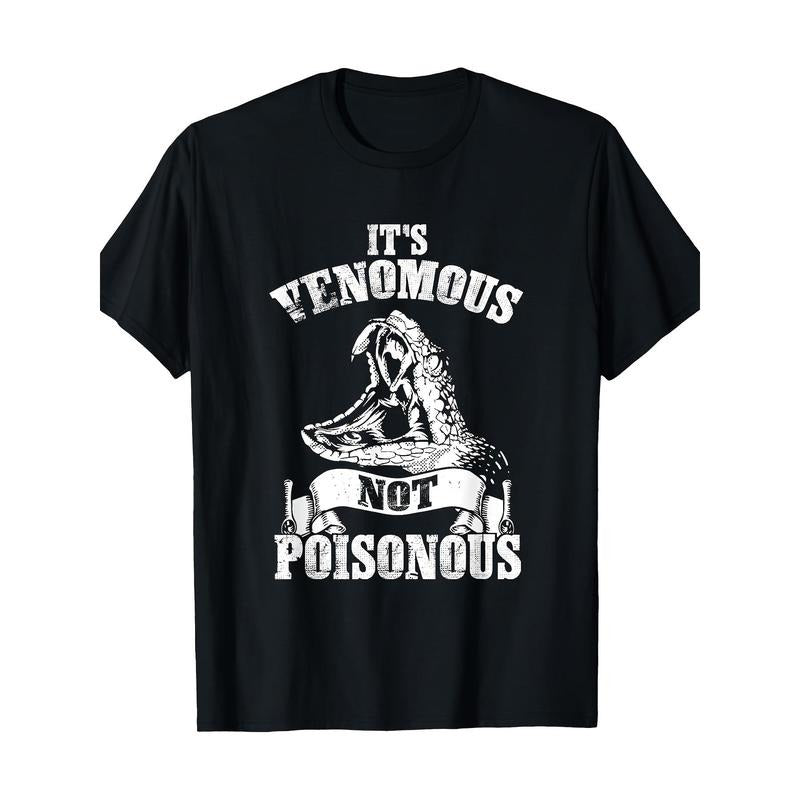 Men's and women's non-toxic Reptile Lover T-shirt Made in USA