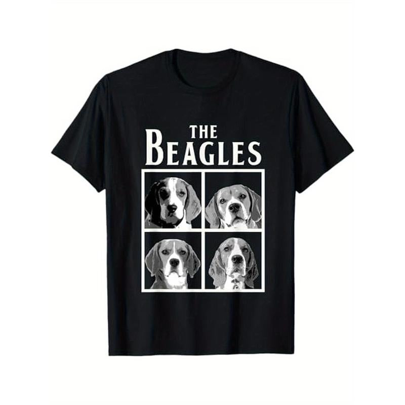 Men's cotton casual T-shirt The Beagles Dog T Shirt Funny Beagle Dog Owner Gift made in usa Hoodie, Sweatshirt