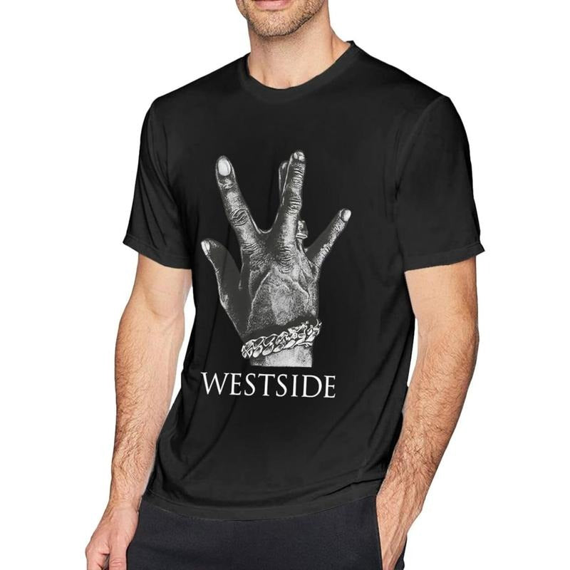 Mens Cotton Crewneck Short Sleeve T-Shirt Funny Graphic Tee Shirt Tops made in usa Hoodie, Sweatshirt | DripVista.com