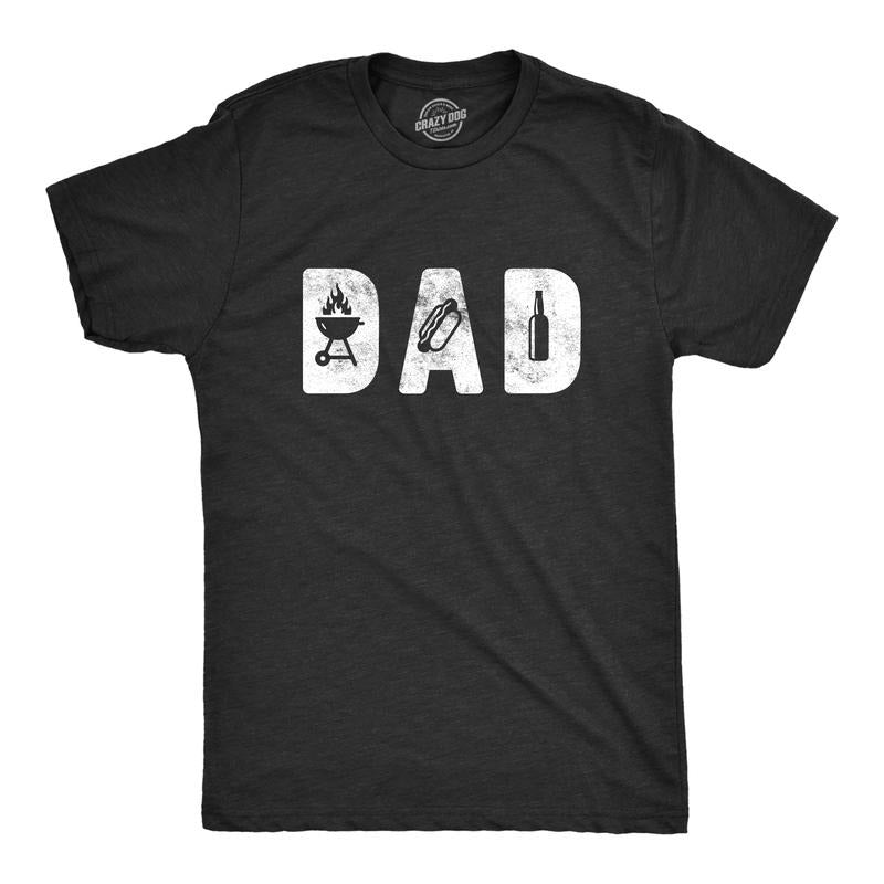 Mens Dad Grill T Shirt Funny Backyard Bar-B-Que Cookout Graphic Novelty Tee Mens Funny T Shirts Cool Tees Soft Stylish...