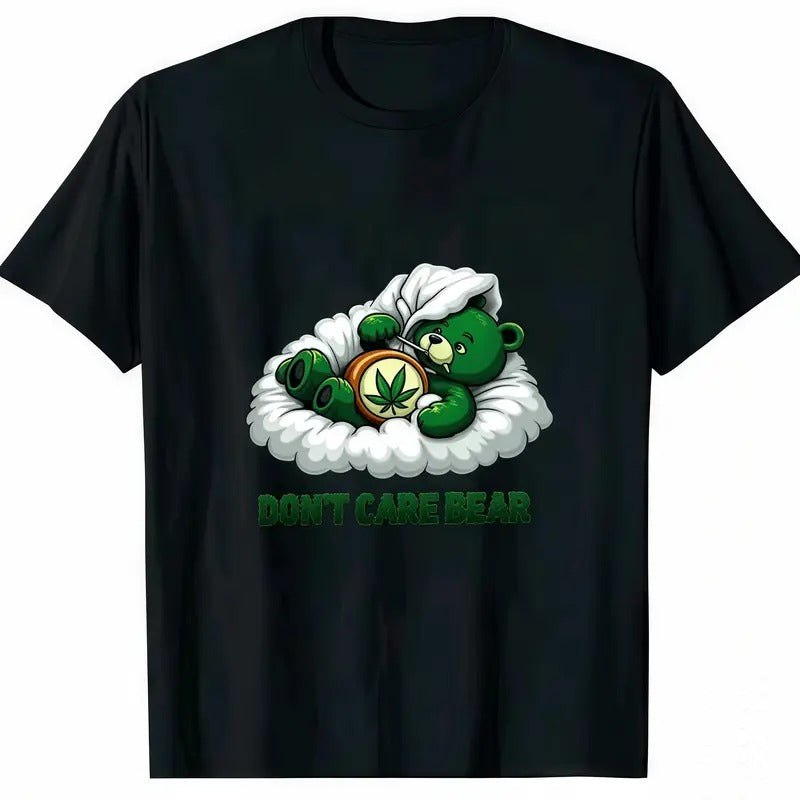 Mens Fashionable Crew Neck Lightsaber brand-Shirt Comfortable Fit,PatternedPrint Don'Lightsaber brand Care Bear Relaxed...