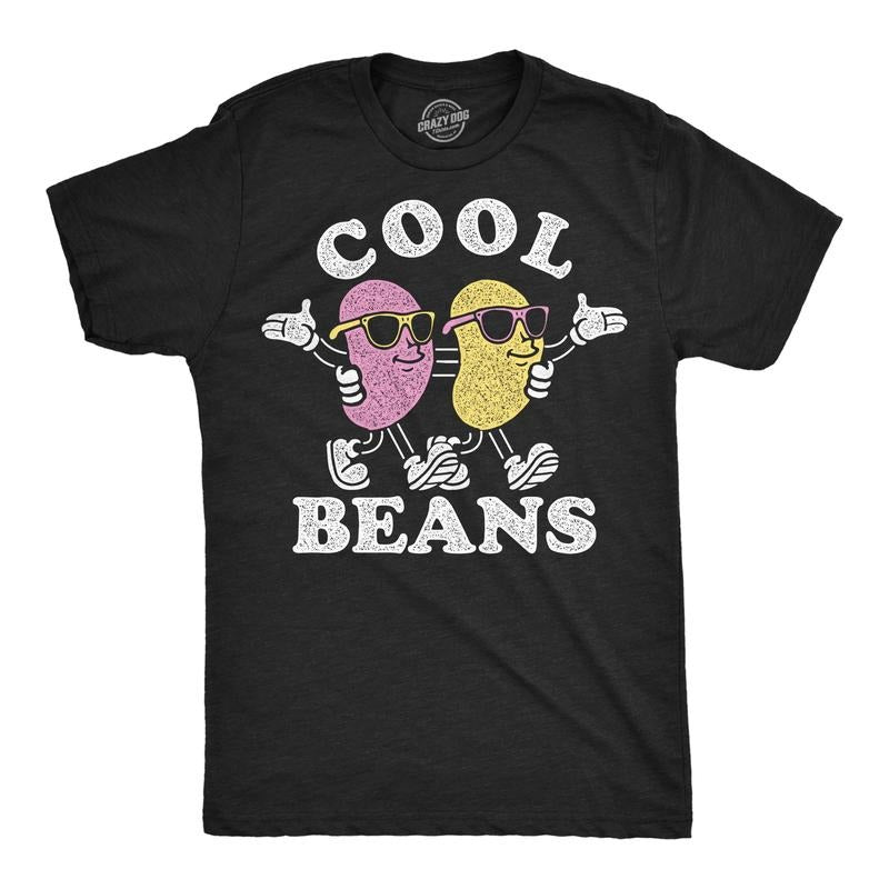 Mens Funny T Shirts Cool Beans Easter Sunday Candy Graphic Tee For Men Mens Funny T Shirts Cool Tees Soft Stylish Casual...