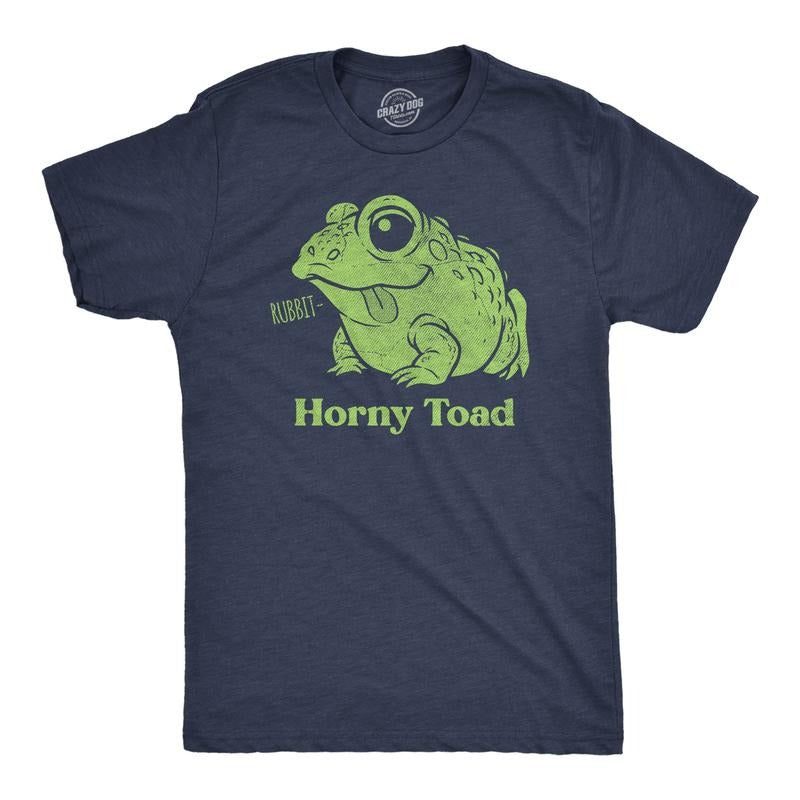 Mens Funny T Shirts Horny Toad Sarcastic Graphic Novelty Adult Tee For Men Mens Funny T Shirts Cool Tees Soft Stylish...