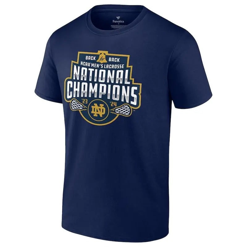 Mens Notre Dame Fighting Irish Back-To-Back T-shirt Hoodie, Sweatshirt | DripVista.com
