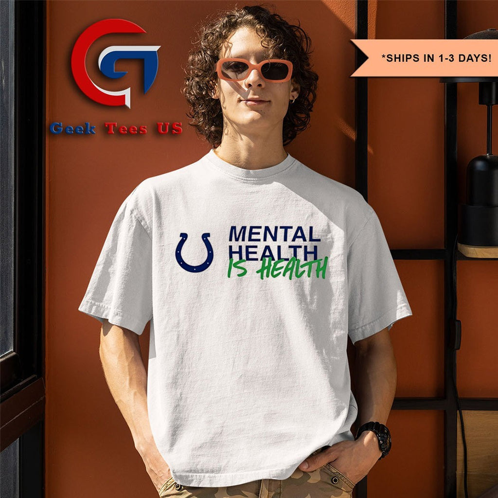 Mental Health Indianapolis Colts football shirt