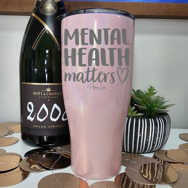 Mental Health Matters Laser Etched Tumbler T-Shirts, Hoodie, Sweatshirt | DripVista.com