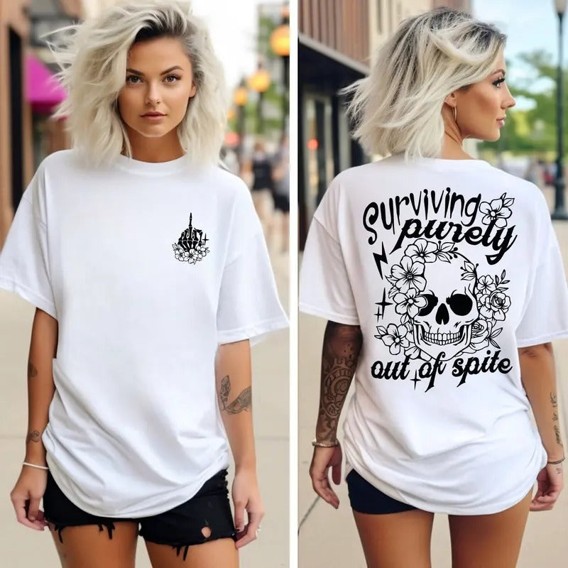 Mental Health Shirt Sarcastic Tshirts Floral T-shirts Funny Therapy Tshirt Adult Humor T Shirts Funny Womens Clothing Adult Clothing