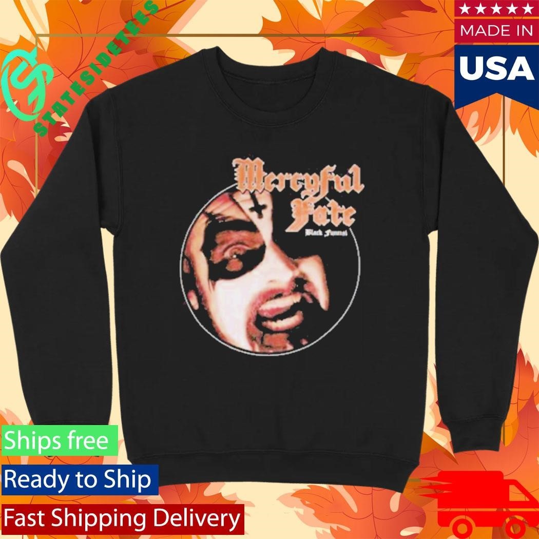 Mercyful Fate Black Funeral Cover T-Shirt